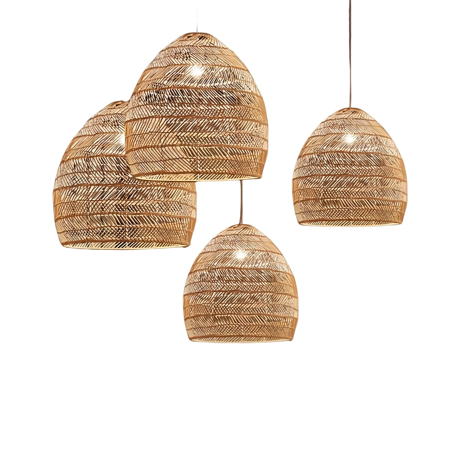 Suspension bambou